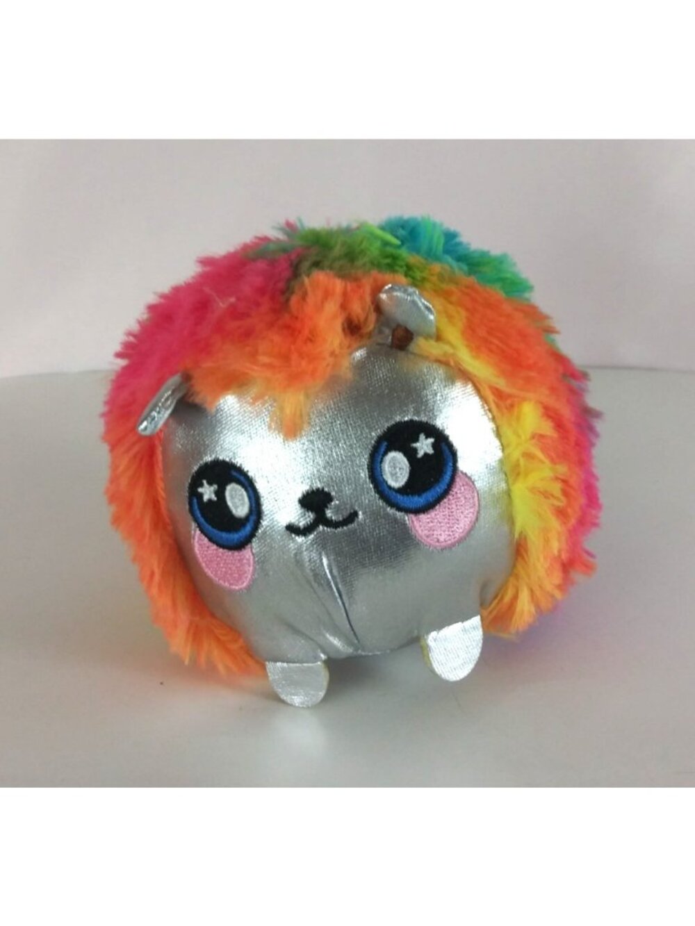 Squeezamals Zoey The Rainbow Hedgehog 4" Plush